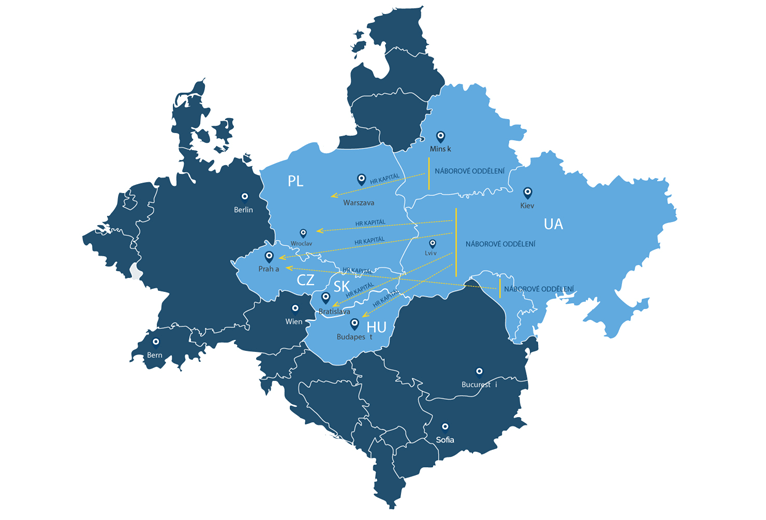 Nábor zaměstnanců z východní Evropy Nábor zaměstnanců z východní Evropy