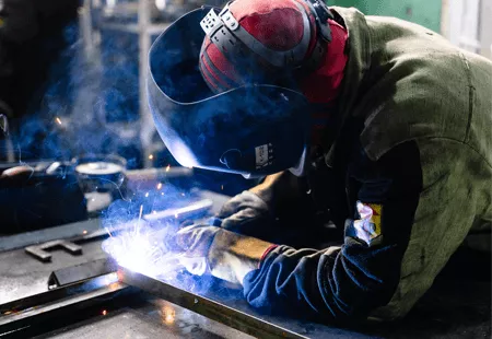 WORKINTENSE welding courses for companies